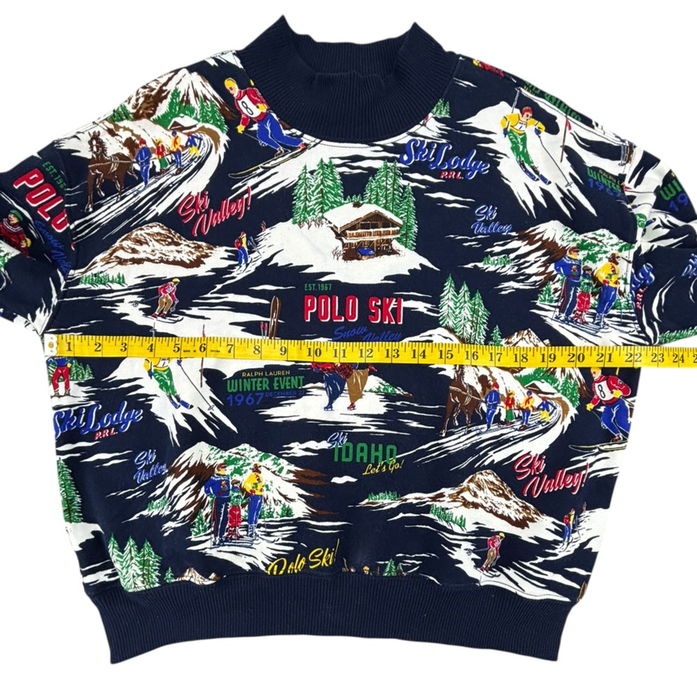 Polo Ralph Lauren- Retro Vintage 1967 Graphic Crewneck Sweatshirt- XL- Like New! - Picture 2 of 4
